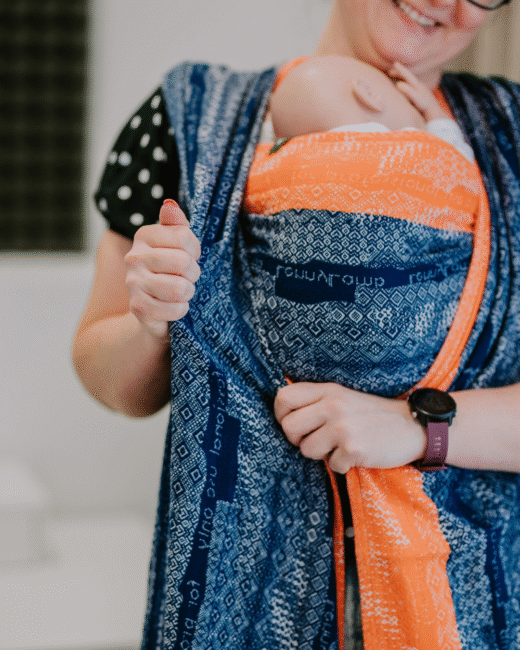 noszenie dziecka chusta